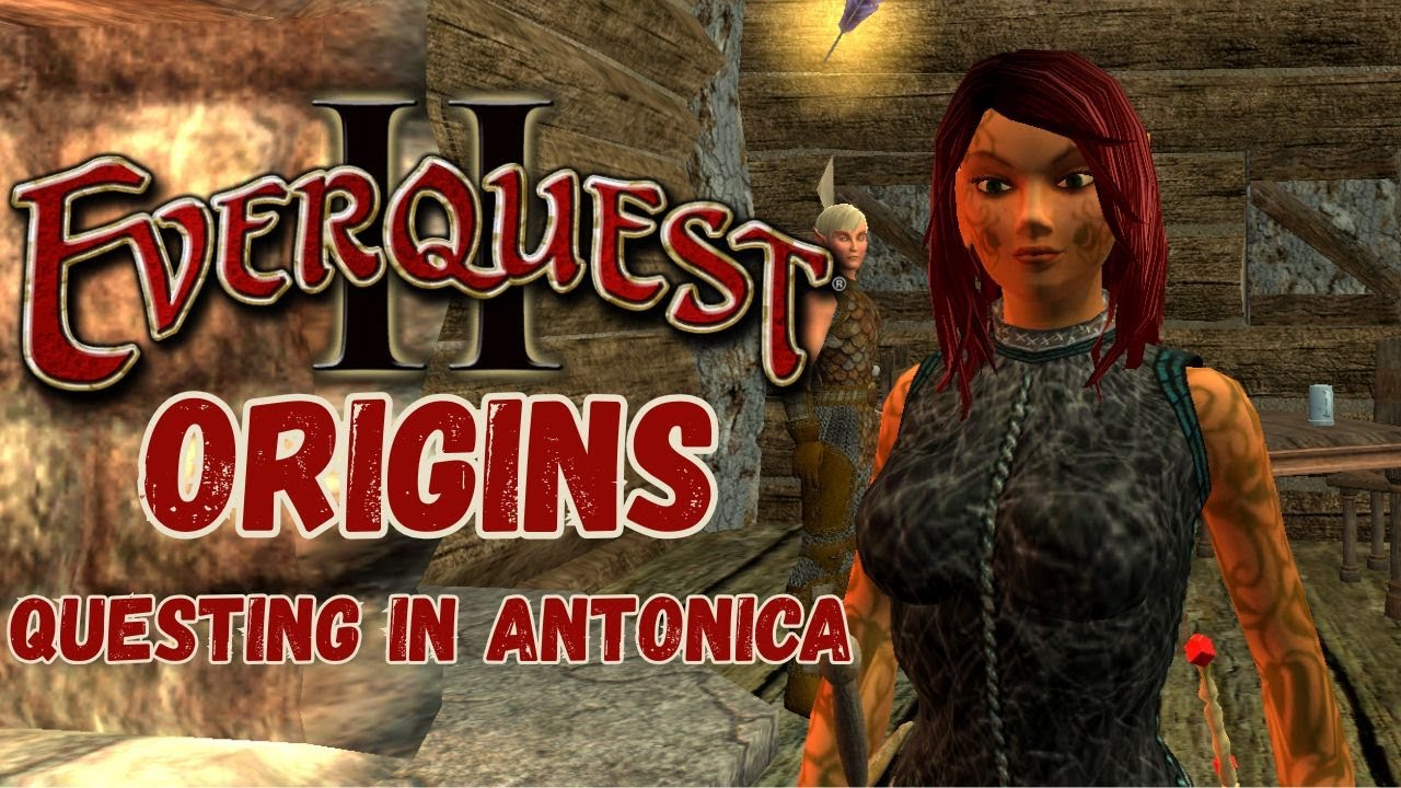 EverQuest II Origins- ep. 96- Swashbuckler Questing in Antonica- 