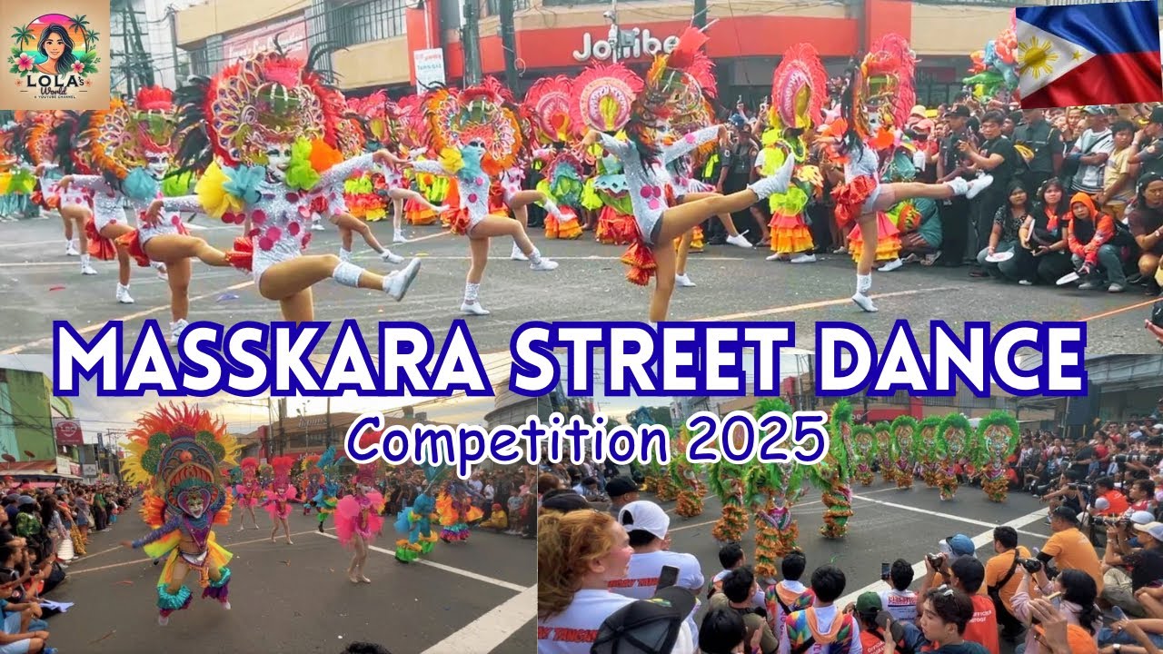 MassKara Festival 2025 🎭 Street Dance Competition in Bacolod City, Philippines 🇵🇭