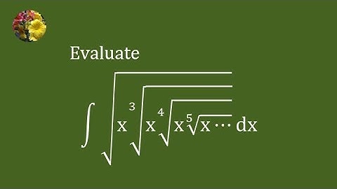 2018 MIT Integration Bee, qualifying test question # 2 (Mis-1190)