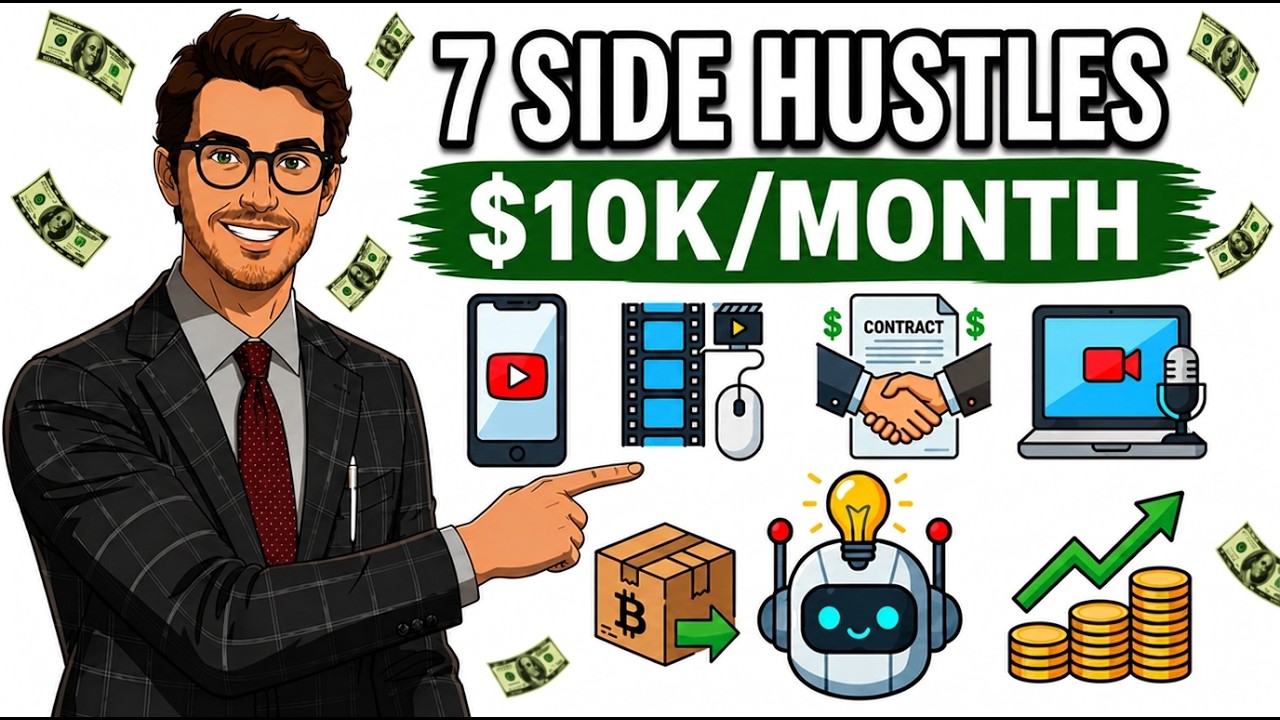 7 Side Hustles You Can Start in 2026 (With Just a Phone) - YouTube