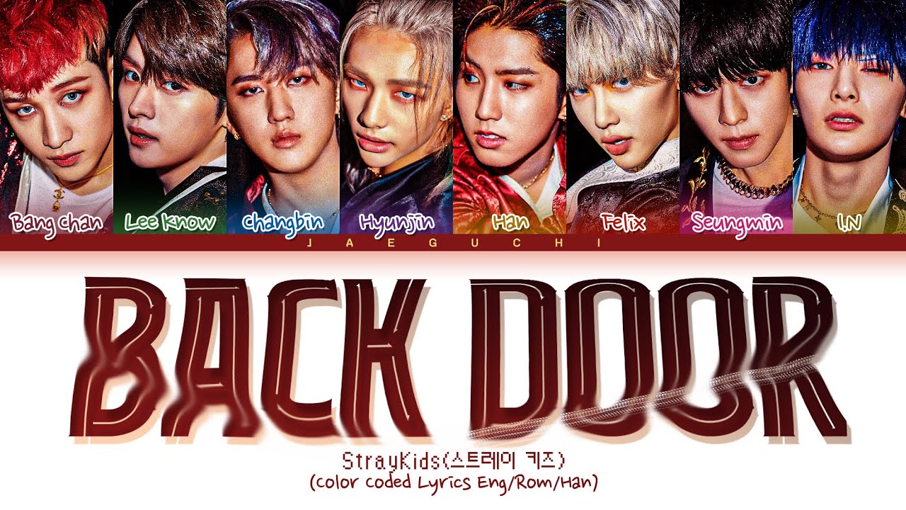 Stray Kids Back Door Lyrics Color Coded Lyrics Chords Chordify