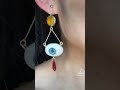 【樹脂粘土】お目々のピアス #Shorts