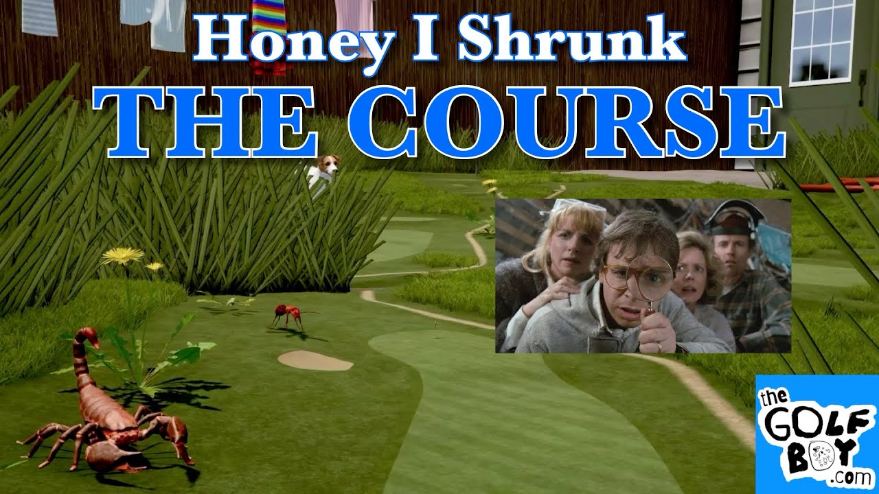 Honey I Shrunk The Course!! On GS Pro
