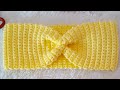 ربطه شعر بالكروشيه بأي مقاس |Crochet Head band