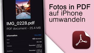Bild In Pdf Umwandeln Mit Iphone Beste Methode