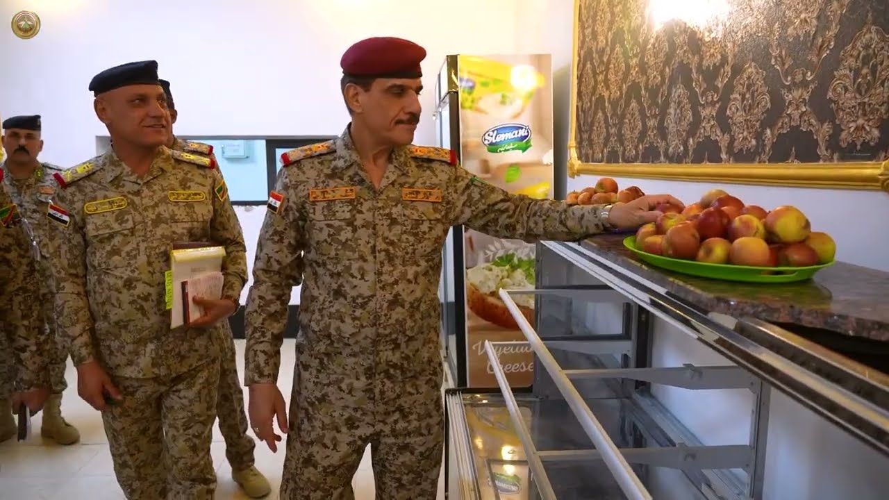 رئيس أركان الجيش يزور قيادة عمليات كركوك والفرقة المشاة الآلية الثامنة