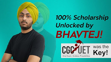 From CGCUET Scholarship to Success: Bhavtej’s Inspiring Journey at CGC Jhanjeri | #cgcmohali