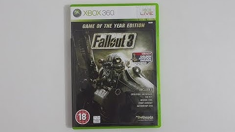 Fallout 3 GOTY - Xbox 360 - Unboxing