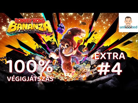 EXTRA #4 DONKEY KONG BANANZA 100% VÉGIGJÁTSZÁS