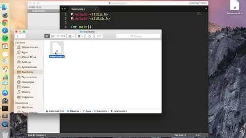 Tutorial En C - Como Compilar Desde Terminal De Mac