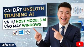 Cài đặt Unsloth Training AI và tự host models AI vào máy Windows #unsloth #ai #devkitai