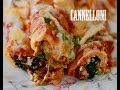 EASIEST SPINACH CANNELLONI | SIMPLE CANNELLONI WITH SPINACH AND RICOTTA