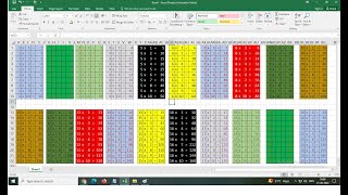 Create Mathematical Tables in Excel | Step-by-Step Tutorial