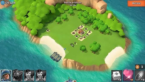 Boom Beach Gameplay Walkthrough - Oil Spill 1 for Android/IOS