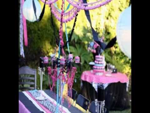 DIY Teenage  girl  birthday  party  decorating ideas  YouTube