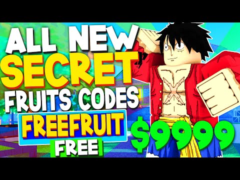 ALL NEW *FREE FRUITS* CODES in A ONE PIECE GAME CODES! (Roblox A