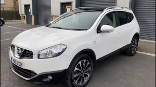 Nissan Qashqai+2 1.5 dCi n-tec 2WD Euro 5 5drN111LCR 201161 76,360 milesDieselManualWhite2 ownersCar