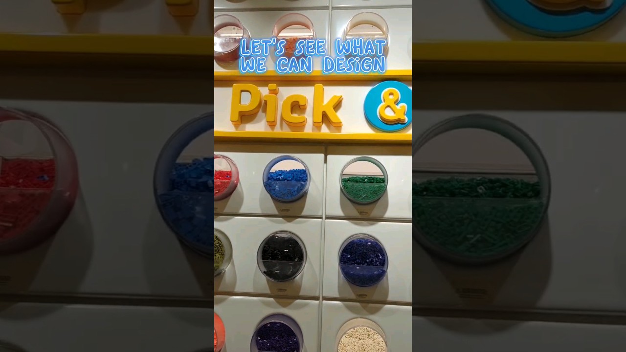 I tried building something useful using only elements on the LEGO Pick and Build wall. 