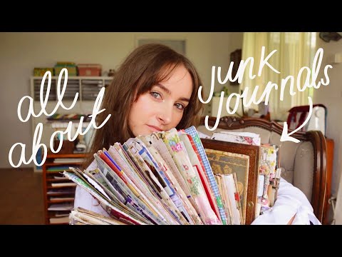 ✿ junk journaling for beginners | tips and tricks!