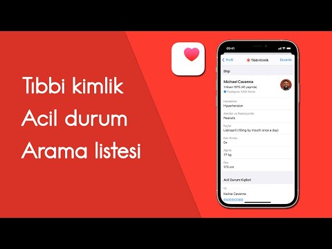 iPhone Tıbbi Kimlik - Acil Durum Aranacaklar Listesi hqdefault