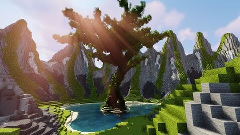 How To Do A Big Tree In Minecraft Using The Plugin World Edit and Voxel Sniper