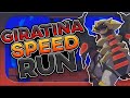 How Fast Can You Beat Pokemon Platinum With Just A Giratina?! (no items,speedrun)