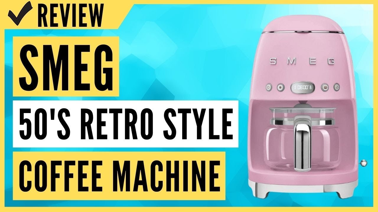 Smeg 50's Retro Style Aesthetic Drip Filter Coffee Machine Review YouTube