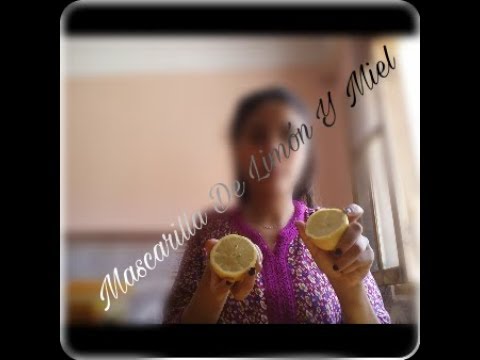 MASCARILLA CASERA DE LIMÓN Y MIEL Nassirukii 