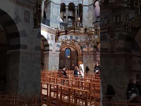 @margreetontour. De Dom in Aken bezocht. In het echt nog mooier!