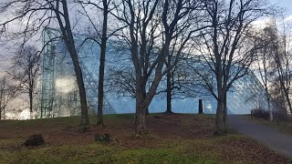 THE GLASS CHURCH IN NORWAY WAS RUIN IN 1567 BY SWEDISH SOLDIERS