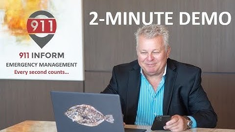 911Inform Emergency Management 2 Minute Demo