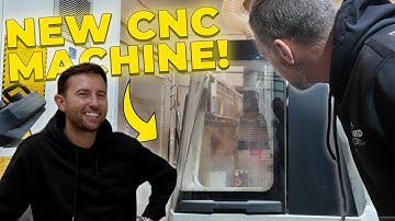 First Look At The New CNC MACHINE!