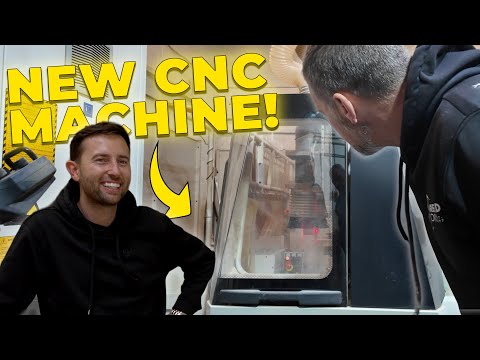 First Look At The New CNC MACHINE!