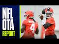 Shedeur Sanders & Watson split 1st-team reps, Mendoza impresses as Cousins remains QB1 | NFL OTAs