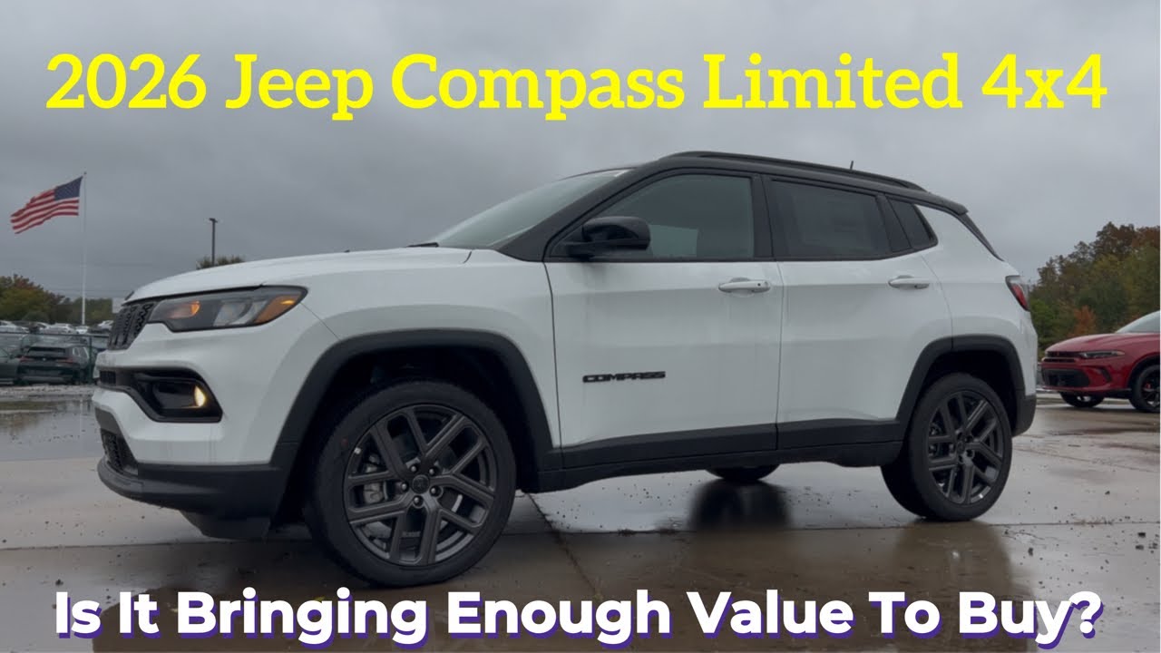 Jeep Compass Limited 2026 года: стоит ли покупать Compass 2026 года?