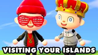 Visiting YOUR Islands LIVE with Abdallah Smash in Animal Crossing New Horizons! screenshot 5