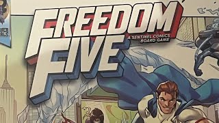 Freedom Five - Scenario 1 Solo Playthrough