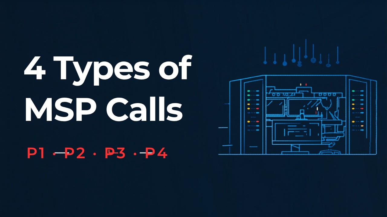 The 4 Types of MSP Support Calls (And How AI Handles Each)