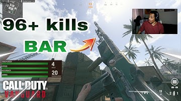 96+Kills Gameplay OVERPOWER BAR Just Broken Shipment 😧Best BAR Class Setup...COD Vanguard