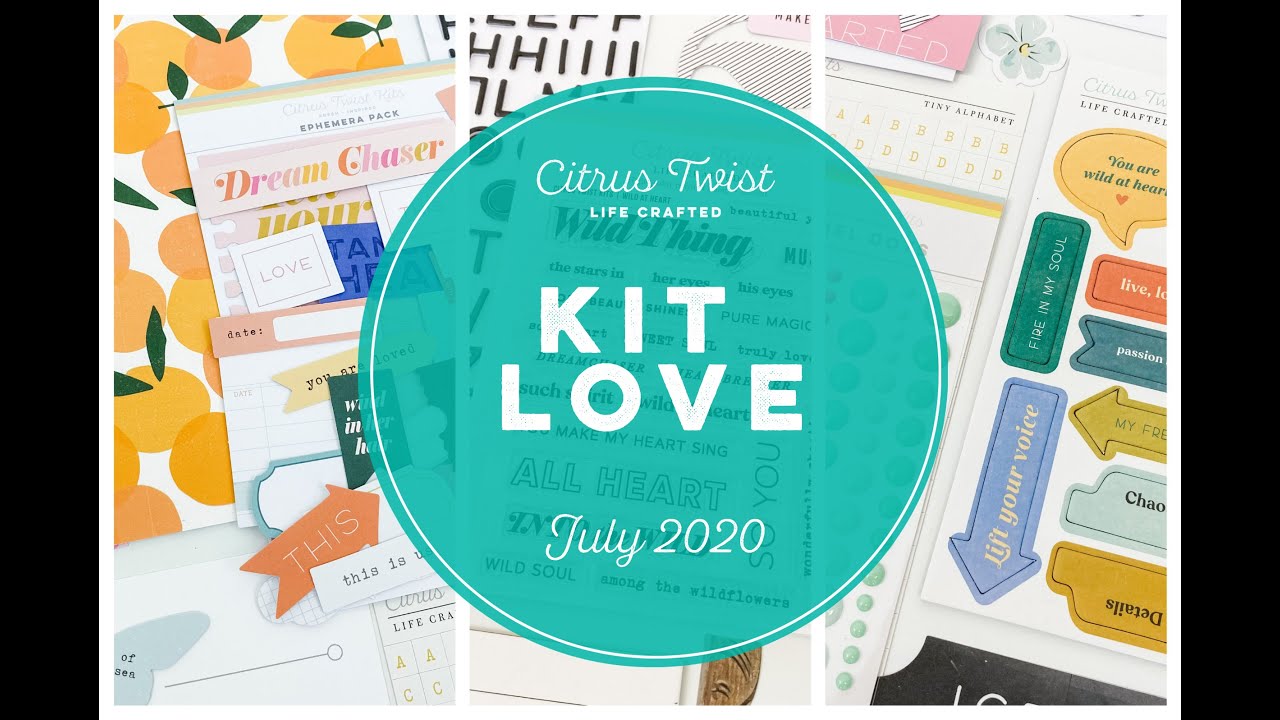 CITRUS TWIST KITS - LIFE CRAFTED: WILD AT HEART KIT unboxing