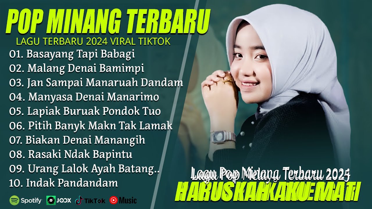 BASAYANG TAPI BABAGI (LIRIK) FULL ALBUM TERBAIK (MIX) LAGU POP MELAYU - LAGU POP MINANG TERBARU 2024