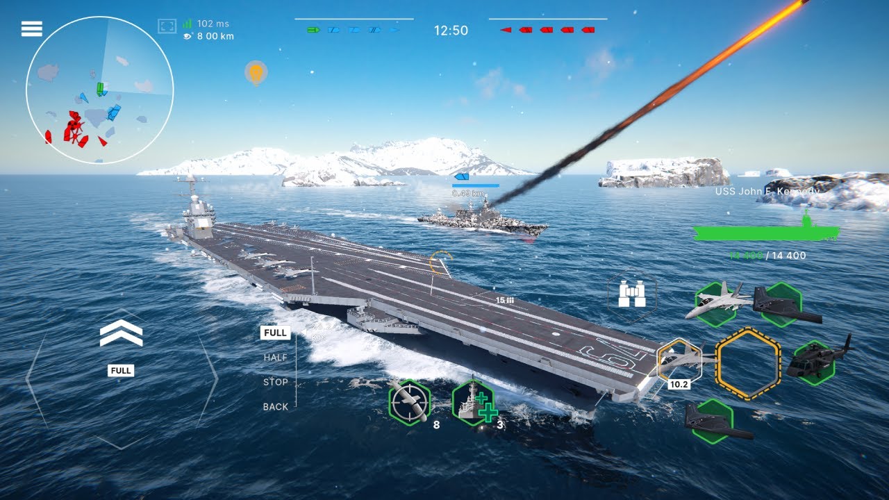 Modern Warship Naval Battle - Real Warships Android & iOS Gameplay