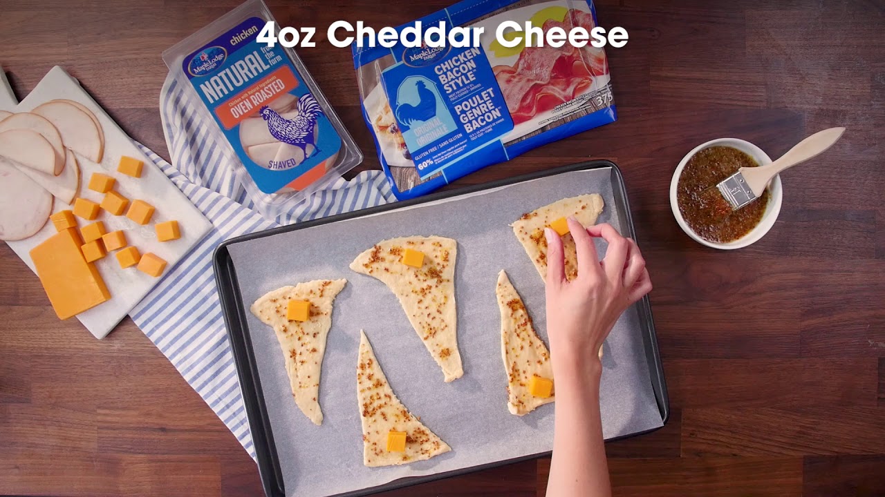 Chick’n & Cheese Snackin’ Crescents | Maple Lodge Farms