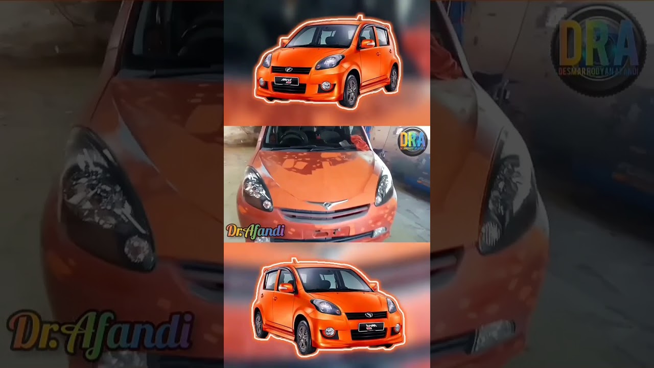 REPAINT PERODUA MYVI MALAYSIA - Spray kereta - Cat Mobil Full Body