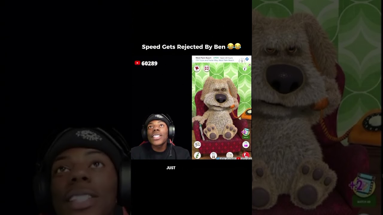 IShowSpeed get rejected by Ben 😂 