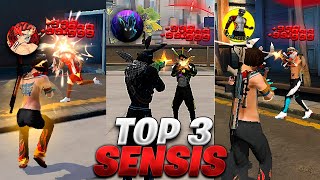 TOP 3 Sensibilidades Modo HACKER en Free Fire☠️ (ACUSADOS DE ARCHIVEROS👺)