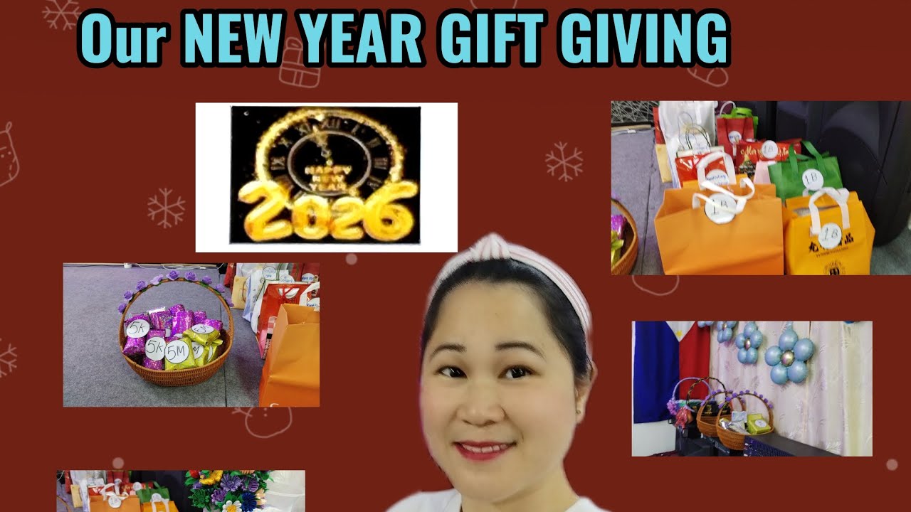 Our NEW YEAR give aways and gift love to our sister in Christ. 