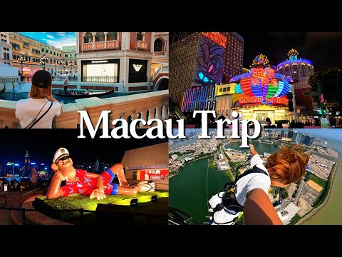 【香港・マカオ３泊4日旅行vlog】マカオでバンジージャンプの巻　Part1