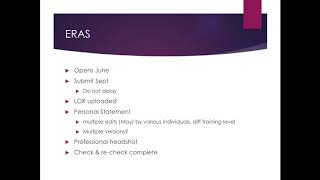 Navigating through WesternU - ERAS App