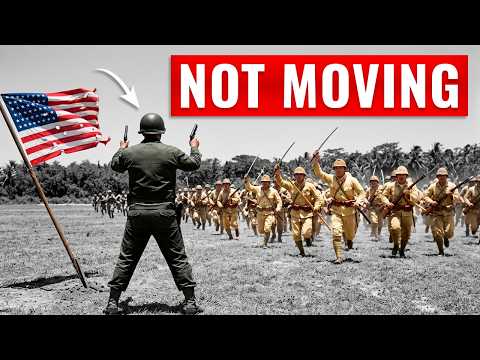 When 4,000 Japanese Charged His Battalion — He Grabbed 2 Pistols and Refused to Leave
